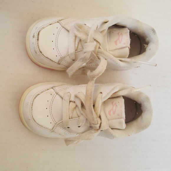 STRIDE RITE KICKS 8W Toddler Sneakers Leather - Picture 4 of 6